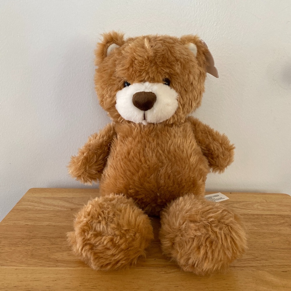 NWT ANIMAL ADVENTURE BROWN TAN TEDDY BEAR PLUSH